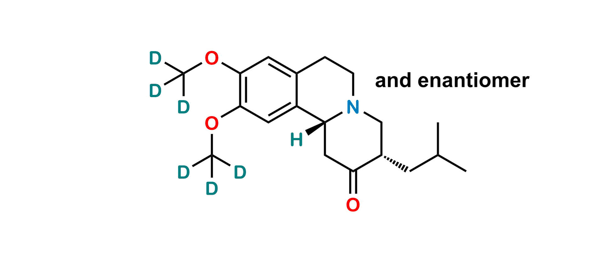 (SR) & (RS)-Deutetrabenazine-D6